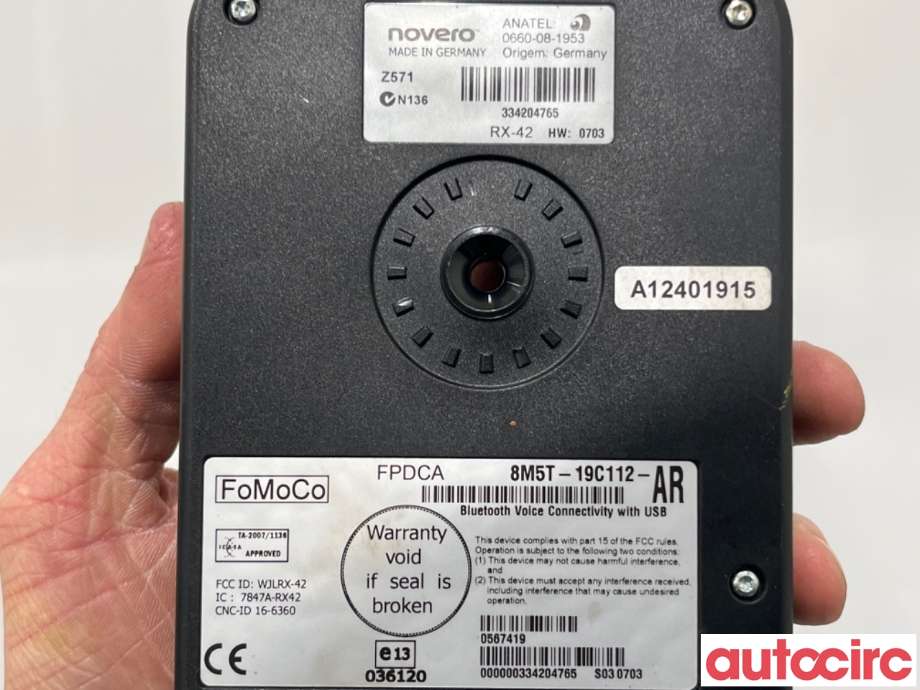 Dashbord telefon til Ford Kuga 2008-2012 (Type I)  (FORD|18066653|8M5T-19C112-AR)