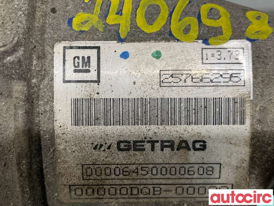 Kardang klokke bak til Cadillac CTS 2003-2009  (CADILLAC|19178784|25766295)