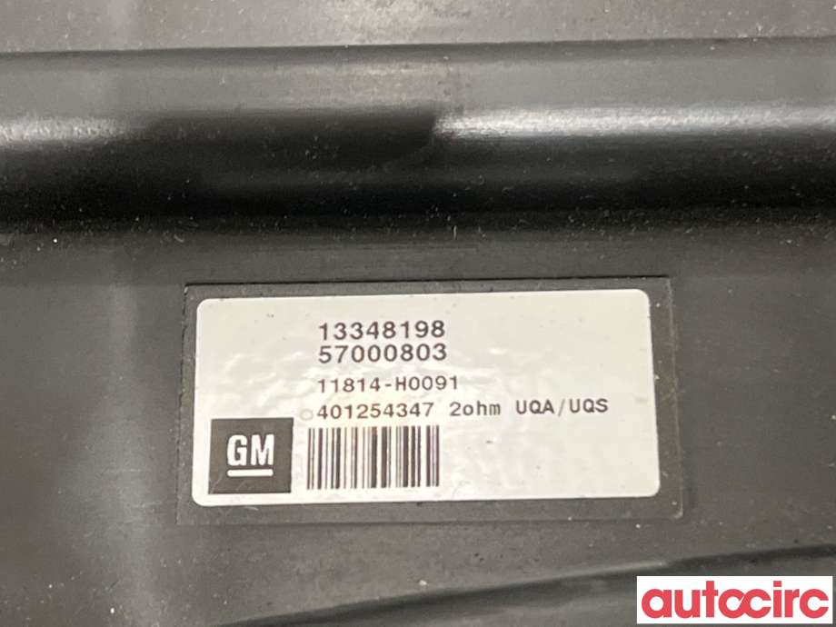 Bilstereo høyttaler til Opel Astra J 2010-2015  (OPEL|13340344|11814-H0091|13348198)