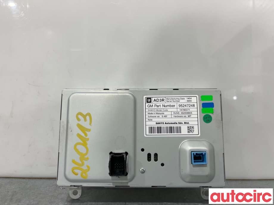 Instrument kjørecomputer til Opel Astra J 2010-2015  (OPEL|42353388|14780371|95247248)