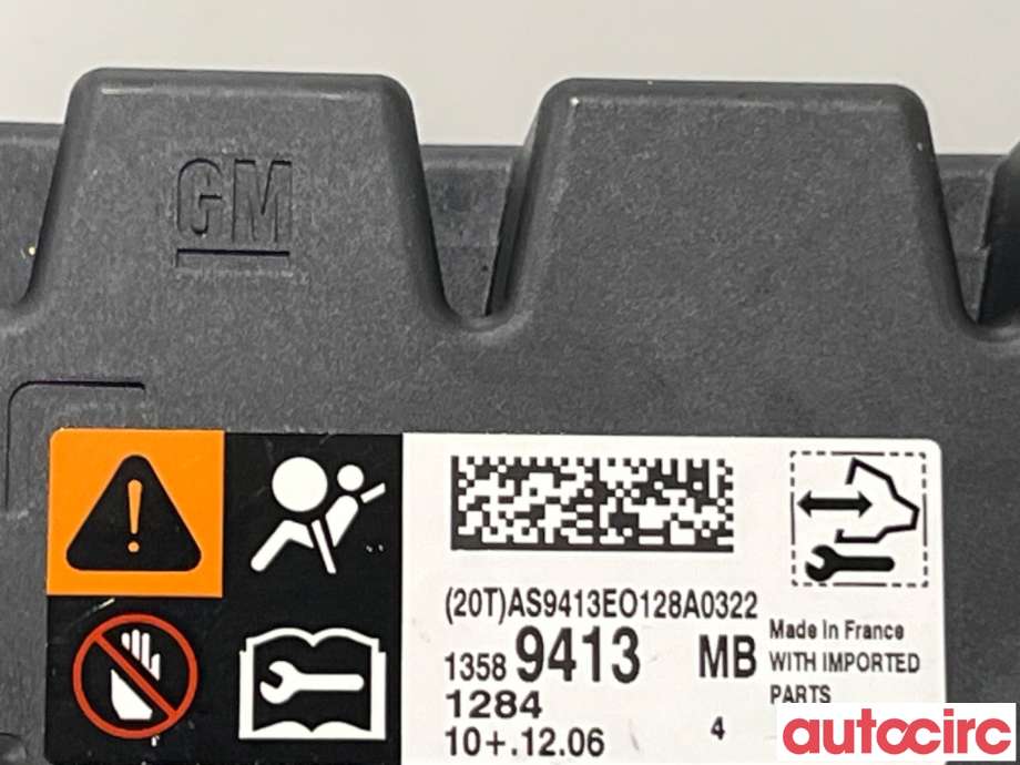 Airbag elektronikk til Opel Astra J 2010-2015  (OPEL|13599653|13589413)