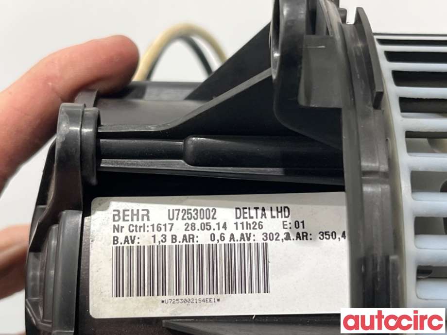 Varmeapparat motor til Opel Astra J 2010-2015  (OPEL|13276230|U7253002|)