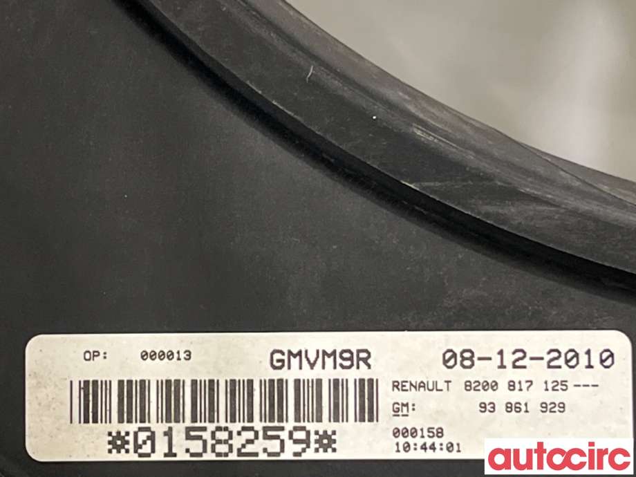 Kjølevifte til Opel Vivaro A 2006-2014  (OPEL|93198444|93861929|8200817125)