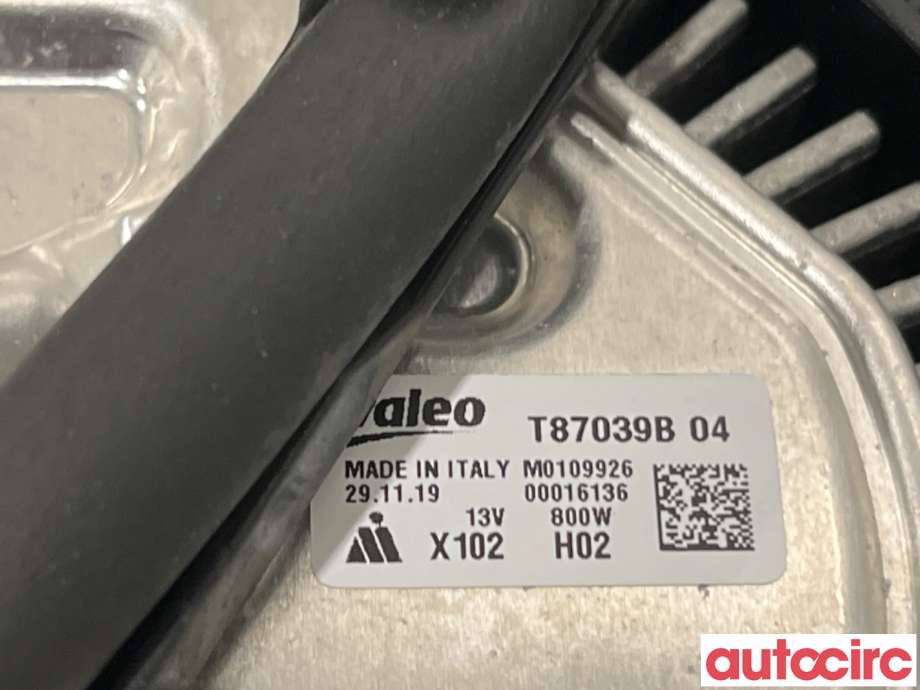 Kjølevifte til Renault Kangoo 2008-2021 (Type II)  (RENAULT|214811275R|FS2197)