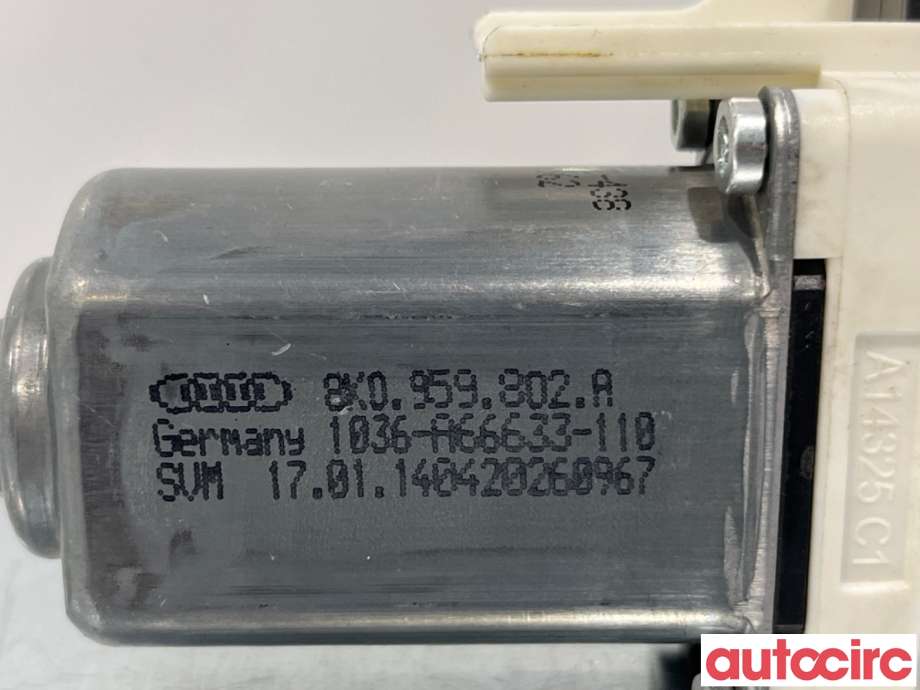 Ruteheis høyre foran til Audi A4, Allroad 2009-2016 (Type I) (B8) (B8) (AUDI|8T0959802B|1036-A66633-110|8K0959802A)