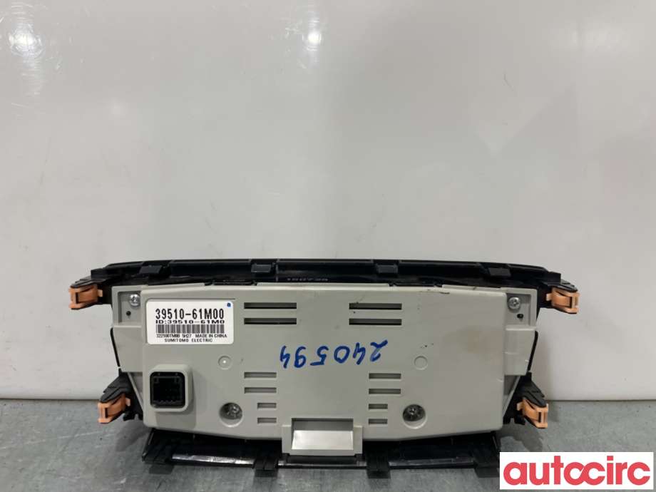 Varmeapparat betjening til Suzuki SX4 S-CROSS 2013-->> (Type II)  (SUZUKI|39510-61M10-BKZ||39510-61M00)