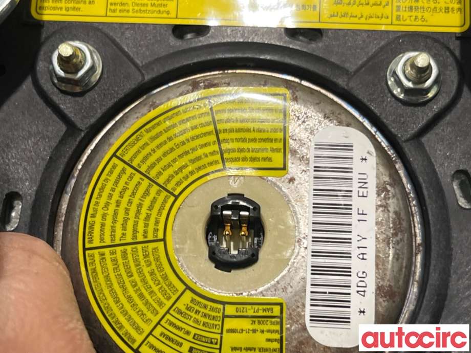 Airbag rattpute til Hyundai Ix35 2010-2015 (HYUNDAI|569003J700WK|)