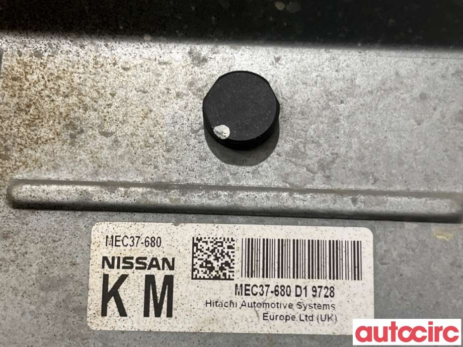 Styreenhet motor til Nissan Note 2006-2013 (Type I) (NISSAN|23710BH08D|MEC37-680|23710BH43B)