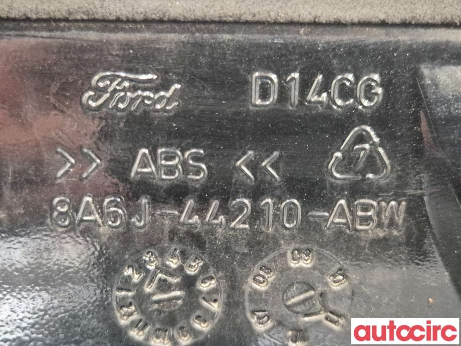Spoiler bakluke til Ford Fiesta 2008-2012 (Type VI, Fase 1) (FORD|1802185)