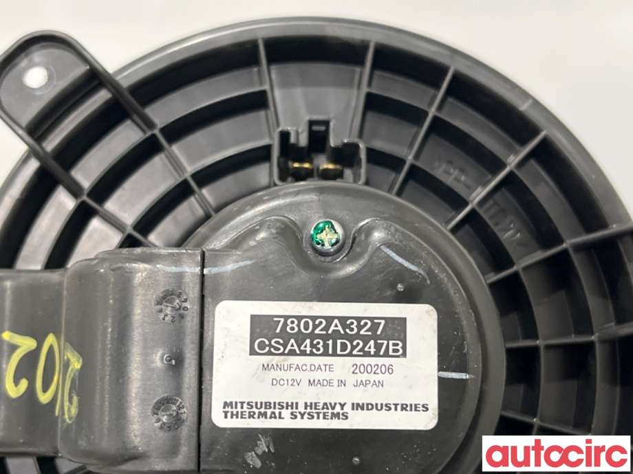 Varmeapparat motor til Mitsubishi Outlander 2015-->> (Type III, Fase 2)  (MITSUBISHI|7802A327|CSA431D247B)