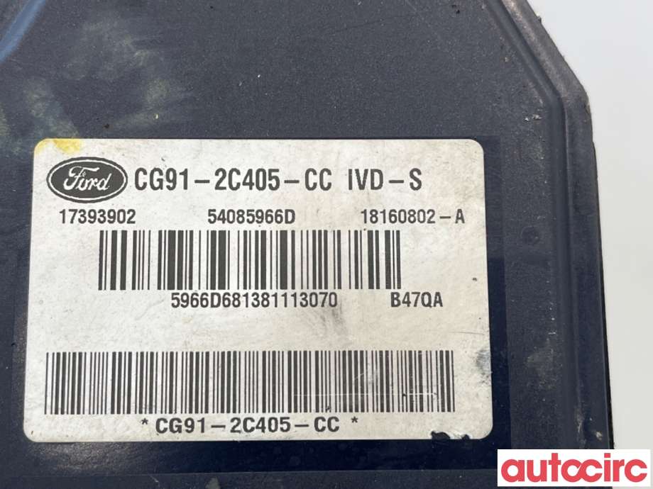 ABS sentral til Ford Mondeo 2011-2014 (Type IV, Fase 2)  (FORD|1857638|54085966D|CG91-2C405-CC)