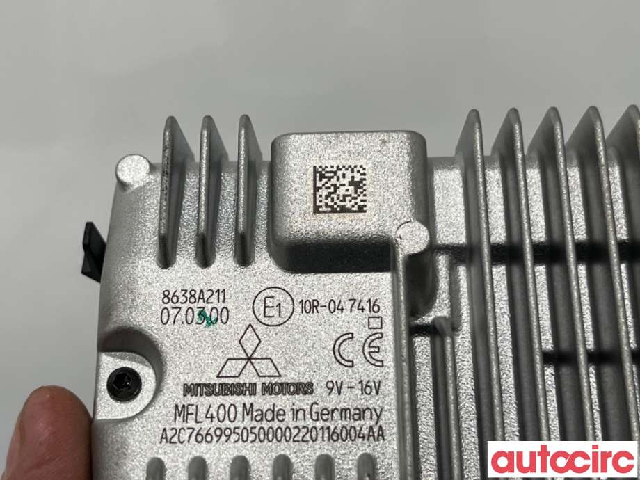 Sensor radar til Mitsubishi Outlander 2015-->> (Type III, Fase 2)  (MITSUBISHI|8638A211|A2C7669950500)