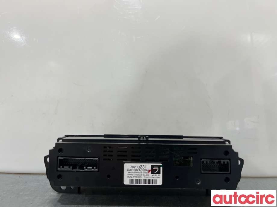 Varmeapparat betjening til Mitsubishi Outlander 2015-->> (Type III, Fase 2)  (MITSUBISHI|7820B231|CAB502A050AA)