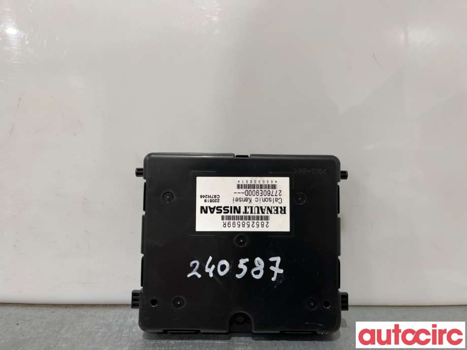Styreenhet klima/aircondition til Renault Captur 2020-->> (Type II)  (RENAULT|285254697R|27760E900D|285258599R)