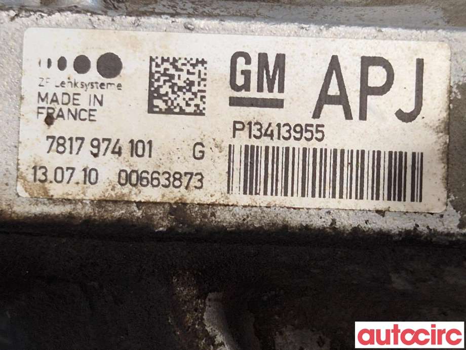 Tannstang elektrisk til Opel Astra J 2010-2015 (OPEL|39101582|13413955)