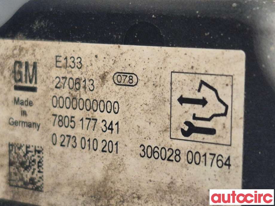 Tannstang elektrisk til Opel Astra J 2010-2015 (OPEL|39101582|13413955)