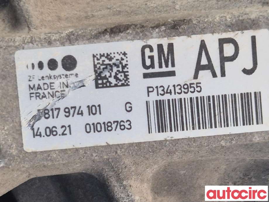 Tannstang elektrisk til Opel Astra J 2010-2015 (OPEL|39101582|13413955)
