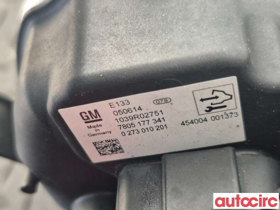 Tannstang elektrisk til Opel Astra J 2010-2015 (OPEL|39101582|13413955)