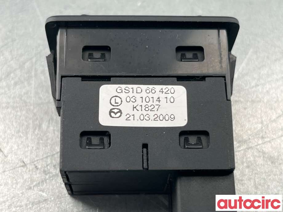 Bryter setevarme til Mazda 6 2008-2010 (Type II, Fase 1)  (MAZDA|GS1D-66-420||GS1D66420)