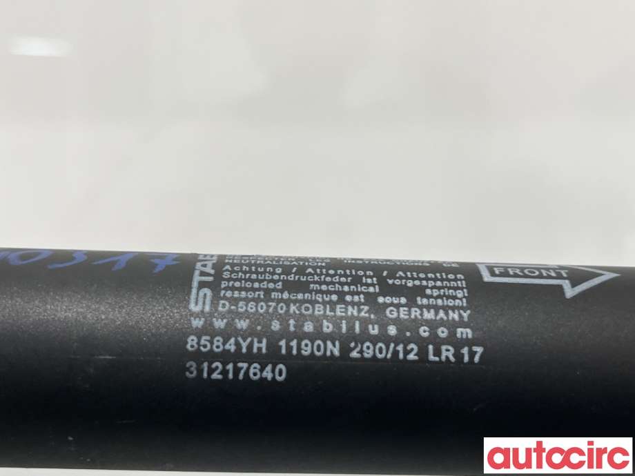 Baklukedemper til Volvo XC70 2008-2013 (Type II, Fase 1)  (VOLVO|31217640|)
