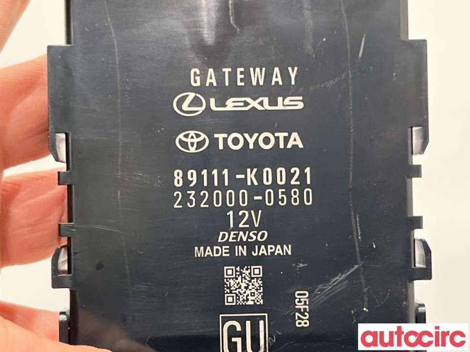 Diverse deler til Toyota Yaris 2020-->> (Type IV)  (TOYOTA|8911160140|232000-0580|89111-K0021)