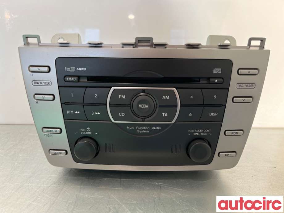 Bilstereo til Mazda 6 2008-2010 (Type II, Fase 1) (MAZDA|GS1F-66-9RXC|CQ-EM4770AT|GS1F669RXA)