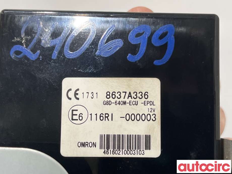 Styreenhet nøkkelfri/keyless til Mitsubishi Outlander 2010-2012 (Type II, Fase 2)  (MITSUBISHI|8637A336|G8D-640M-ECU)