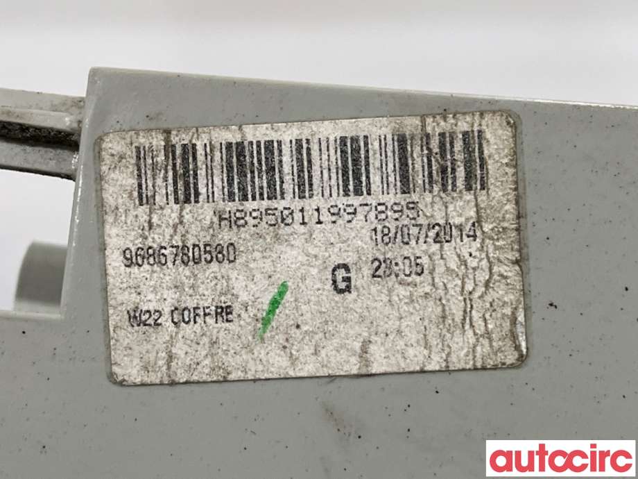 Baklykt venstre indre til Peugeot 508 2014-2018 (Type I, Fase 2)  (PEUGEOT|6350LZ|9686780580)