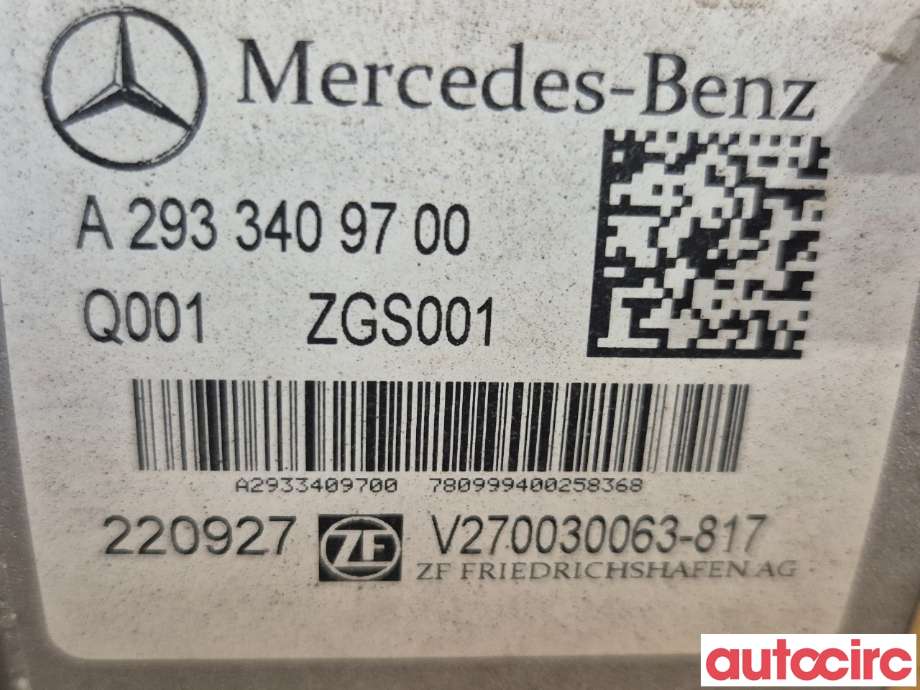 Motor elbil bak til Mercedes EQC 2019-->>  (MERCEDES|A2933409700|E780998|A2933409400)