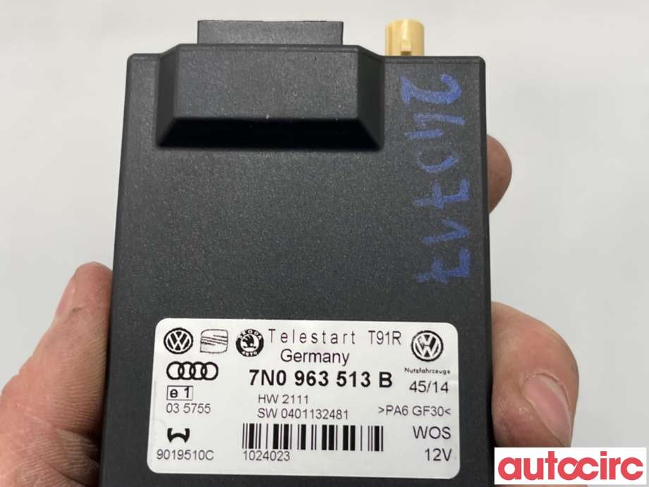 Styreenhet diverse til VW Tiguan 2011-2016 (Type I, Fase 2)  (VOLKSWAGEN|7N0963513B|9019510C)
