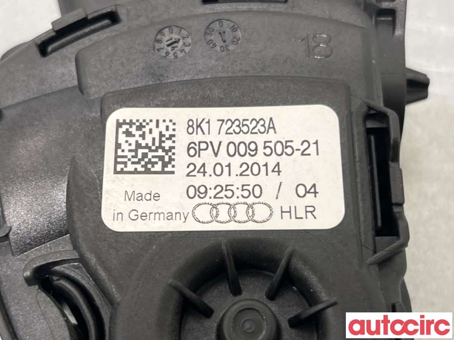 Pedal gass til Audi A4, Allroad 2009-2016 (Type I) (B8) (B8) (AUDI|8K1723523A|6PV009505-21)