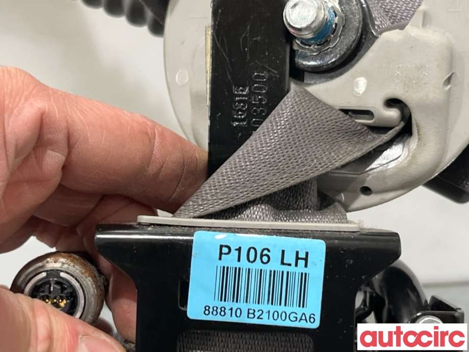 Sikkerhetsbelte foran venstre til Kia Soul 2014-2019 (Type II)  (KIA|88810B2100GA6|)