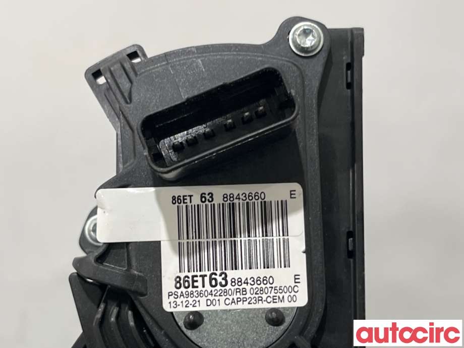 Pedal gass til Opel Combo E 2019-->>  (PEUGEOT|NO NR|028075500C|9836042280)