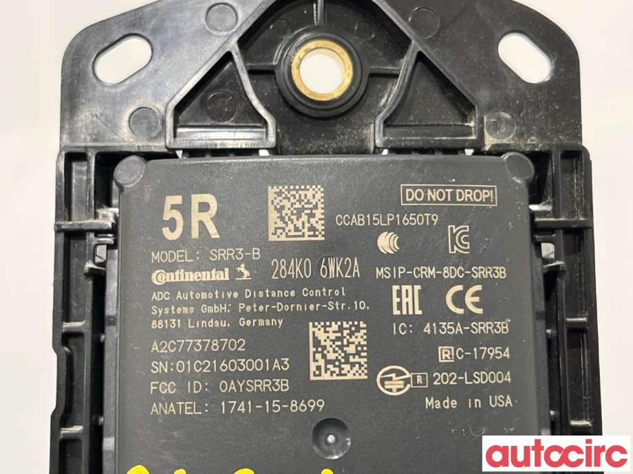 Sensor radar til Nissan Leaf 2018-->> (Type II)  (NISSAN|284K06WK2A|A2C77378702)