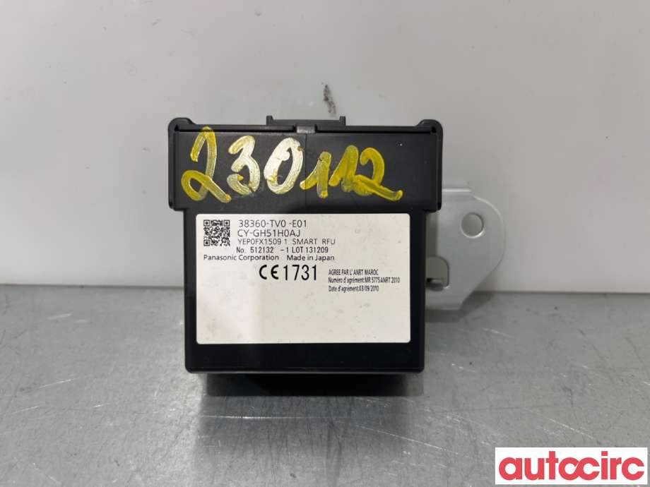 Styreenhet diverse til Honda Civic, 2012-2015 (Type IX, Fase 1)  (HONDA|38360-TV0-E01)