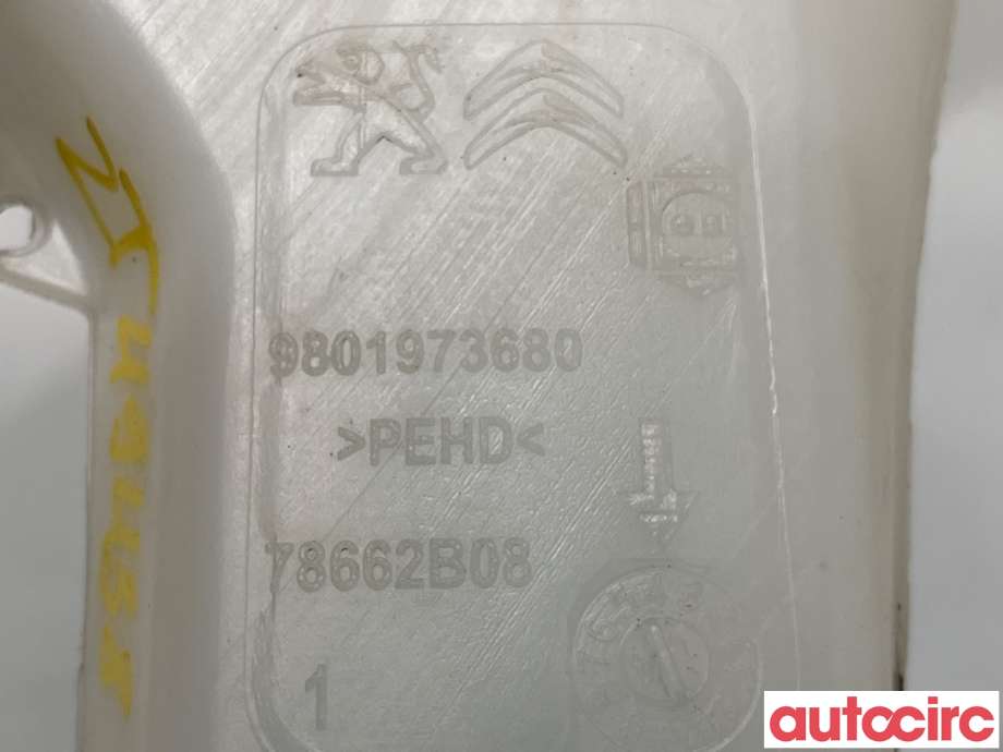 Spylertank til Citroën C4, Cactus 2014-2017 (Fase 1)  (CITROEN|9801973680|)