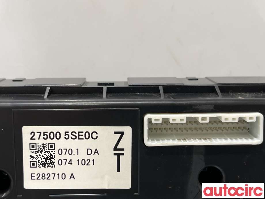 Varmeapparat betjening til Nissan Leaf 2018-->> (Type II)  (NISSAN|275006WK7A|E282710A|275005SE0C)