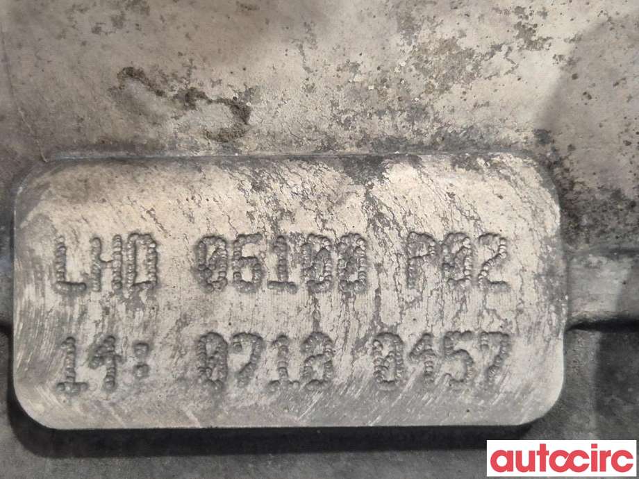 Girkasse manuell 6-trinn til Škoda Superb 2008-2015 (Type II)  (SKODA|02Q300045T|LHD)