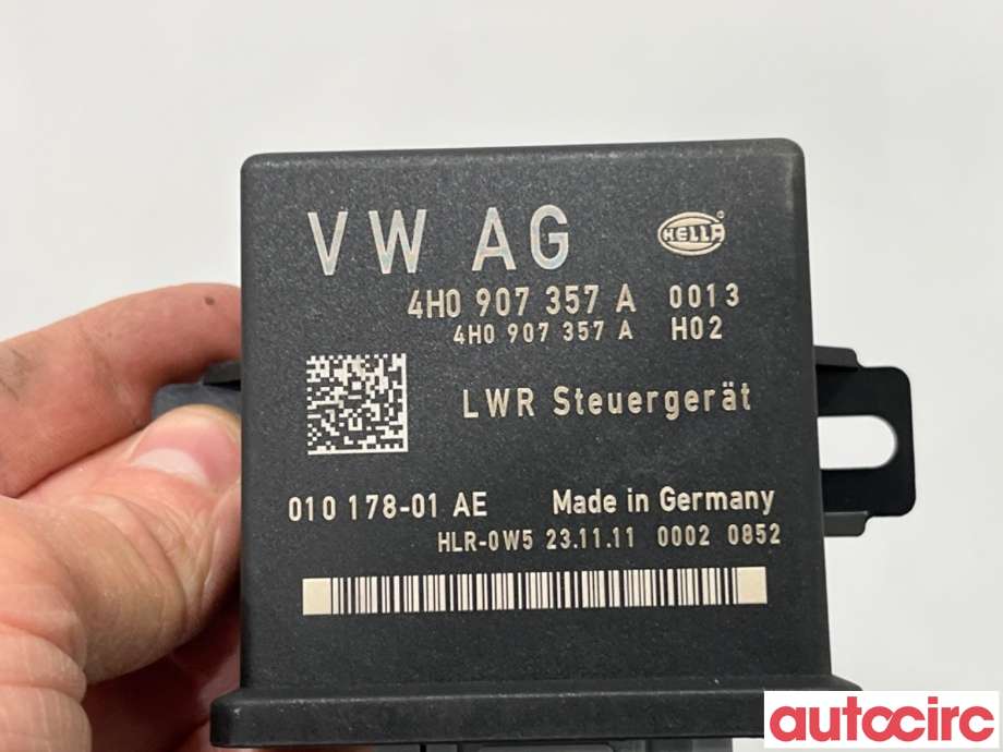 Styreenhet xenon/ballast til Audi A6 2011-2014 (Type IV, Fase 1) (C7) (C7) (AUDI|4H0907357A|010178-01|4H0907357B)