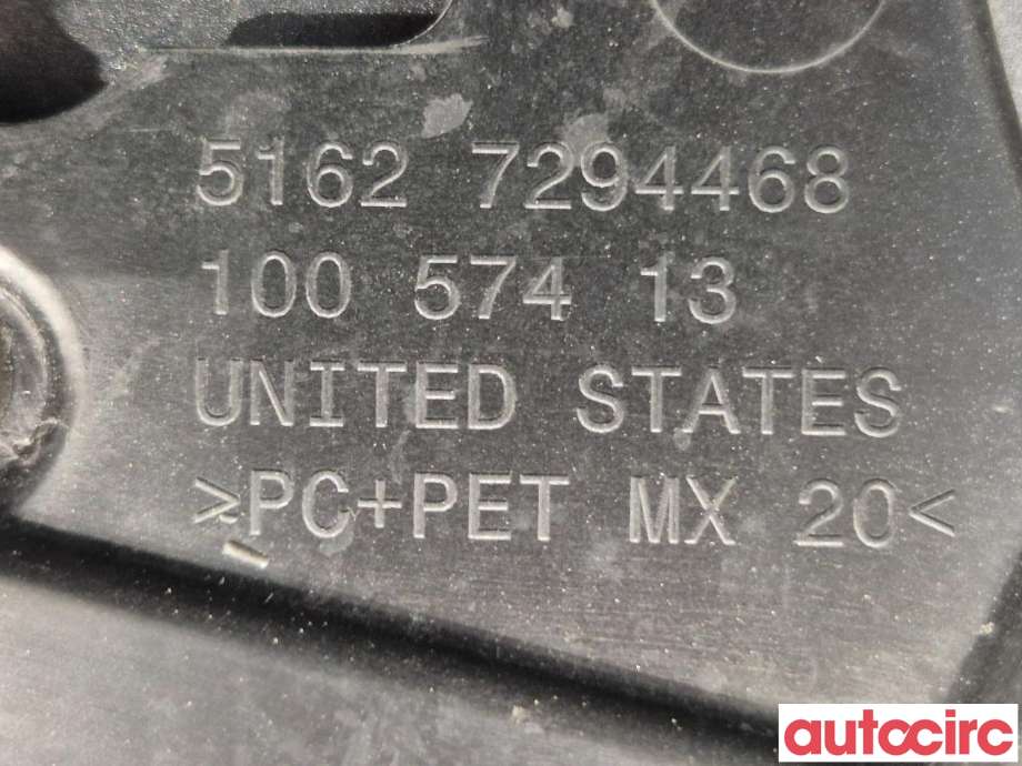 Spoiler bakluke til BMW X5 2013-2018 (F15) (F15) (BMW|51317381572)