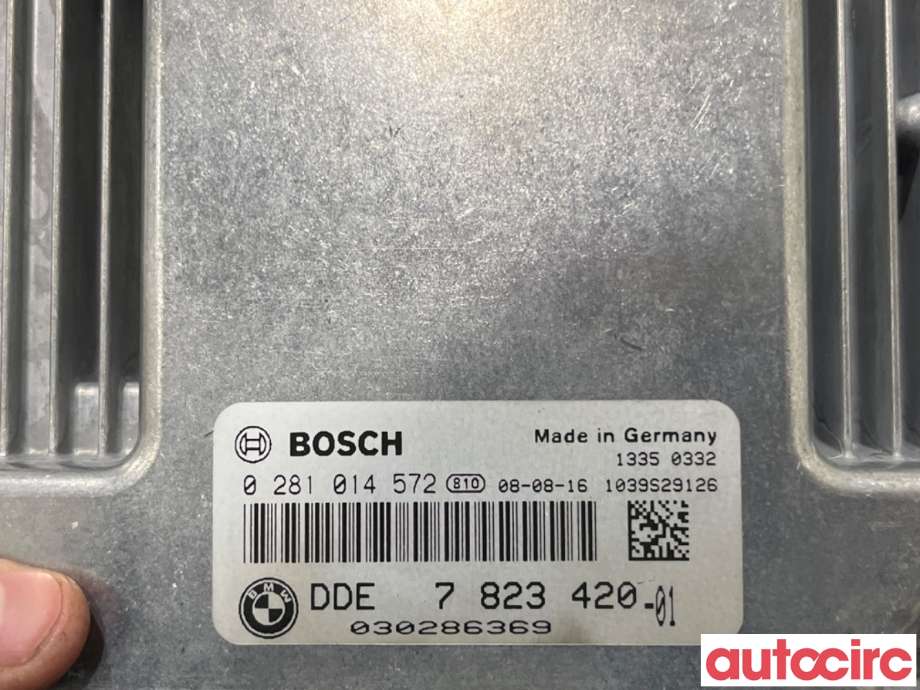 Styreenhet motor til BMW 3-Serie 2005-2011 (E90/E91/E92/E93) (E90/E91/E92/E93) (BMW|13618512587|0281014572|7823420)