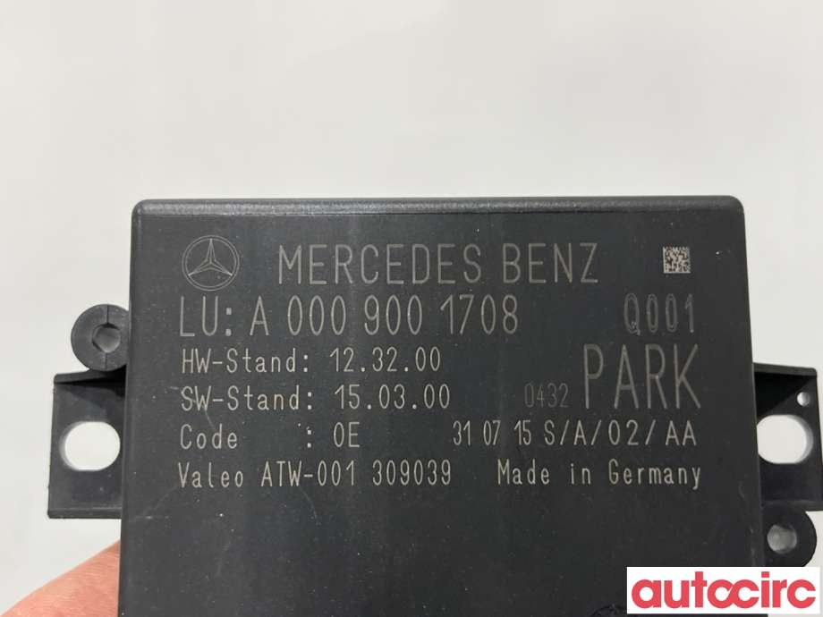 Styreenhet parkering til Mercedes A-Klasse 2012-2018 (W176) (W176) (MERCEDES|A0009001708|309039|A0009007311)