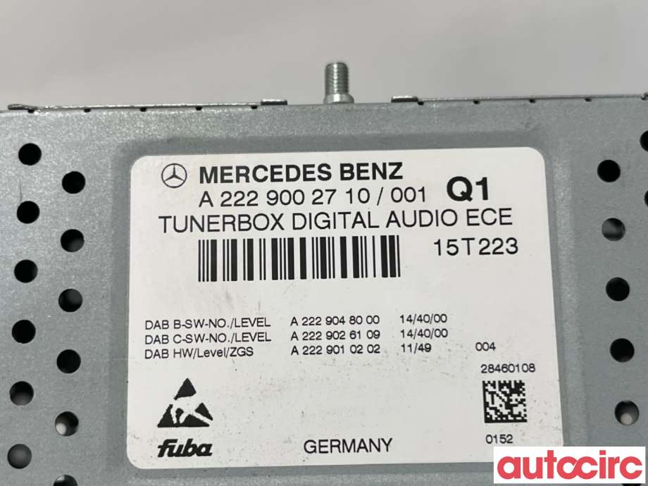 Bilstereo diverse til Mercedes A-Klasse 2012-2018 (W176) (W176) (MERCEDES|A2229005117|28460108|A2229002710)