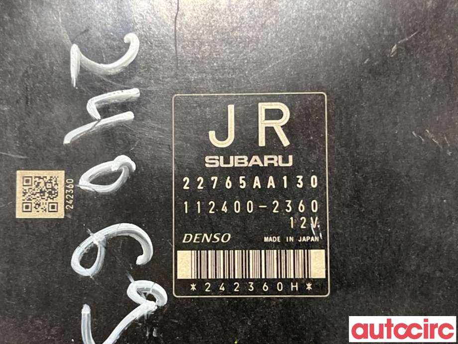 Styreenhet diverse til Subaru Outback 2009-2014 (Type IV)  (SUBARU|22765AA130|112400-2360)