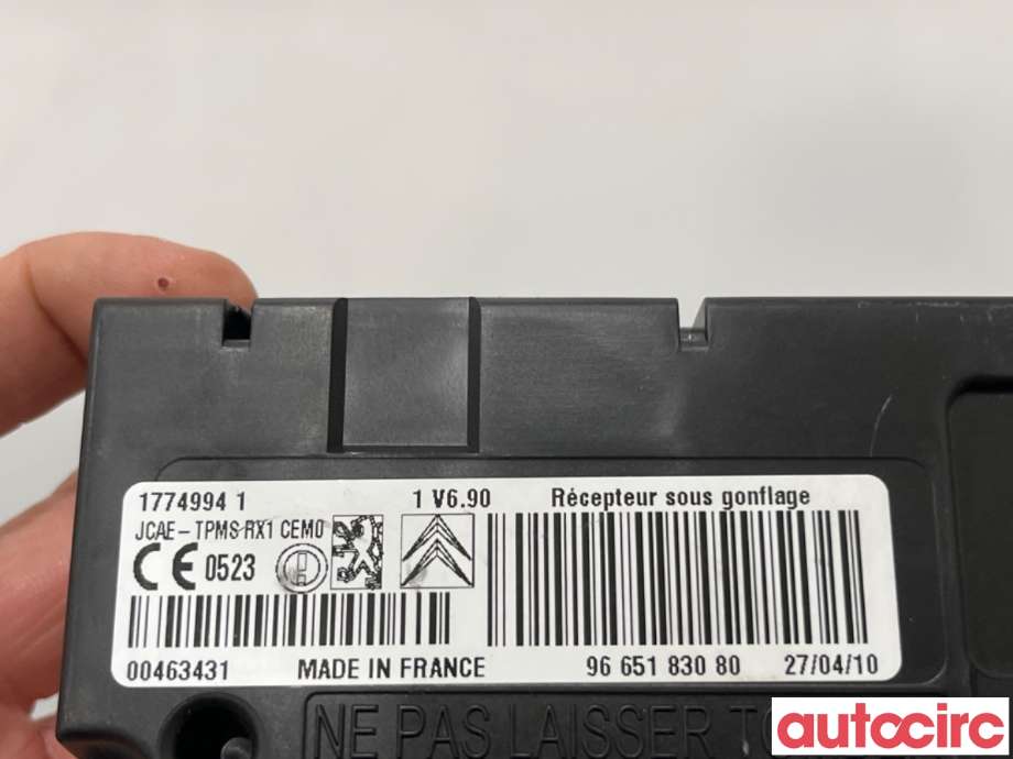 Styreenhet diverse til Peugeot 3008 2009-2016 (Type I)  (PEUGEOT|5430R4|17749941|9665183080)