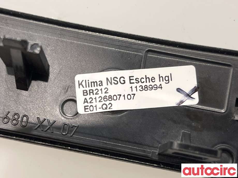 Diverse deler til Mercedes E-Klasse 2009-2013 (Fase 1) (W212) (W212) (MERCEDES|A2126807107|)
