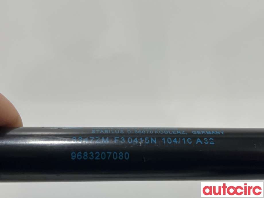 Baklukedemper til Peugeot 3008 2009-2016 (Type I)  (PEUGEOT|8731T4||9683207080)