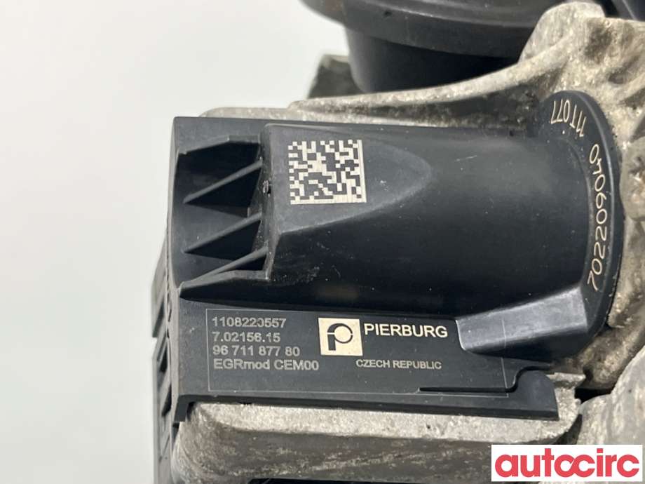 EGR-ventil til Ford Fiesta 2008-2012 (Type VI, Fase 1)  (FORD|1702178|70215615|2473602)