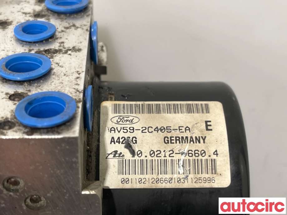 ABS sentral til Ford Fiesta 2008-2012 (Type VI, Fase 1)  (FORD|1812481|100961-01473|AV59-2C405-EA)