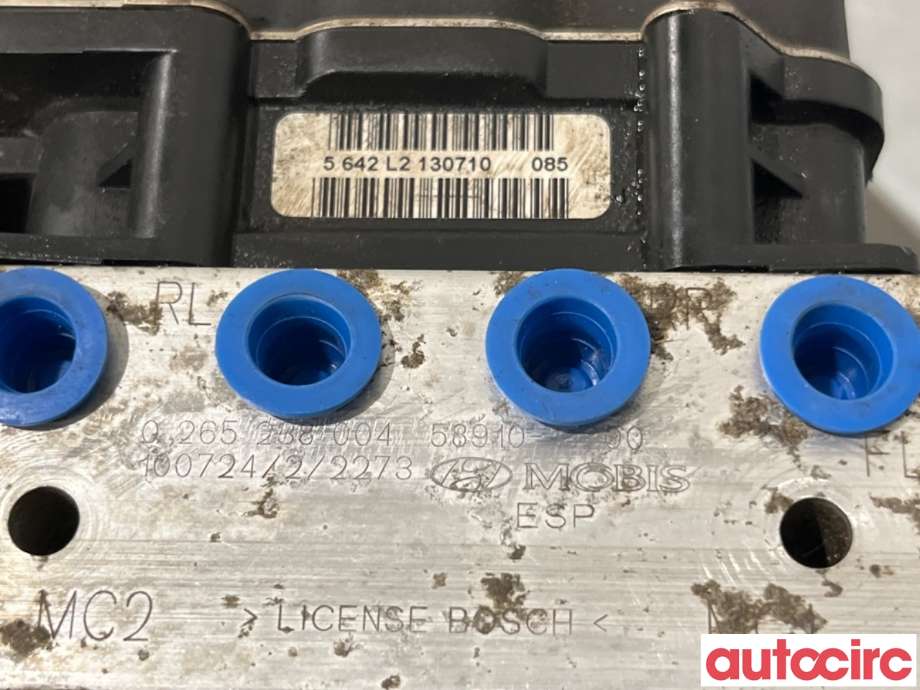 ABS sentral til Hyundai i20 2009-2014 (Type I) (HYUNDAI|589101J220|0265238004|58910-1J200)
